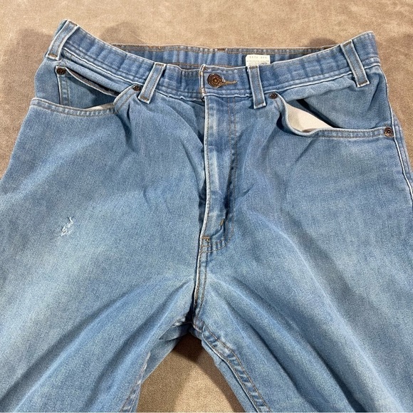Levi’s 478 Light wash jeans 34 X 32 brown tag - Picture 3 of 10